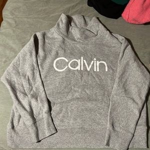 Grey Long Sleeve Calvin Klein Sweatshirt